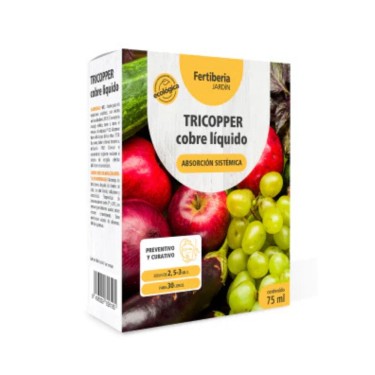 Fertiberia Tricopper cobre líquido 75 ml en Tucan