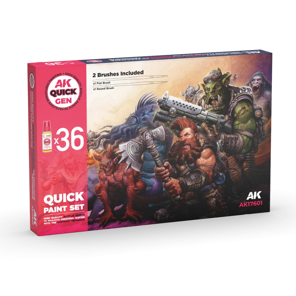 Quick Gen Paint Set portada