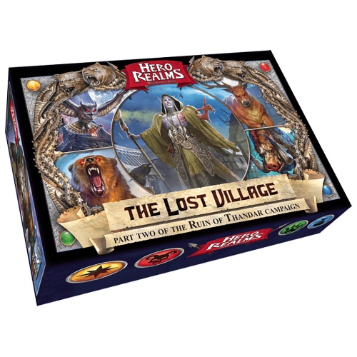 caja Hero Realms Lost Village expansión Thandar