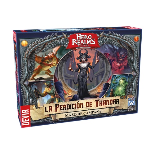 Hero Realms Perdición de Thandar expansión juego de cartas